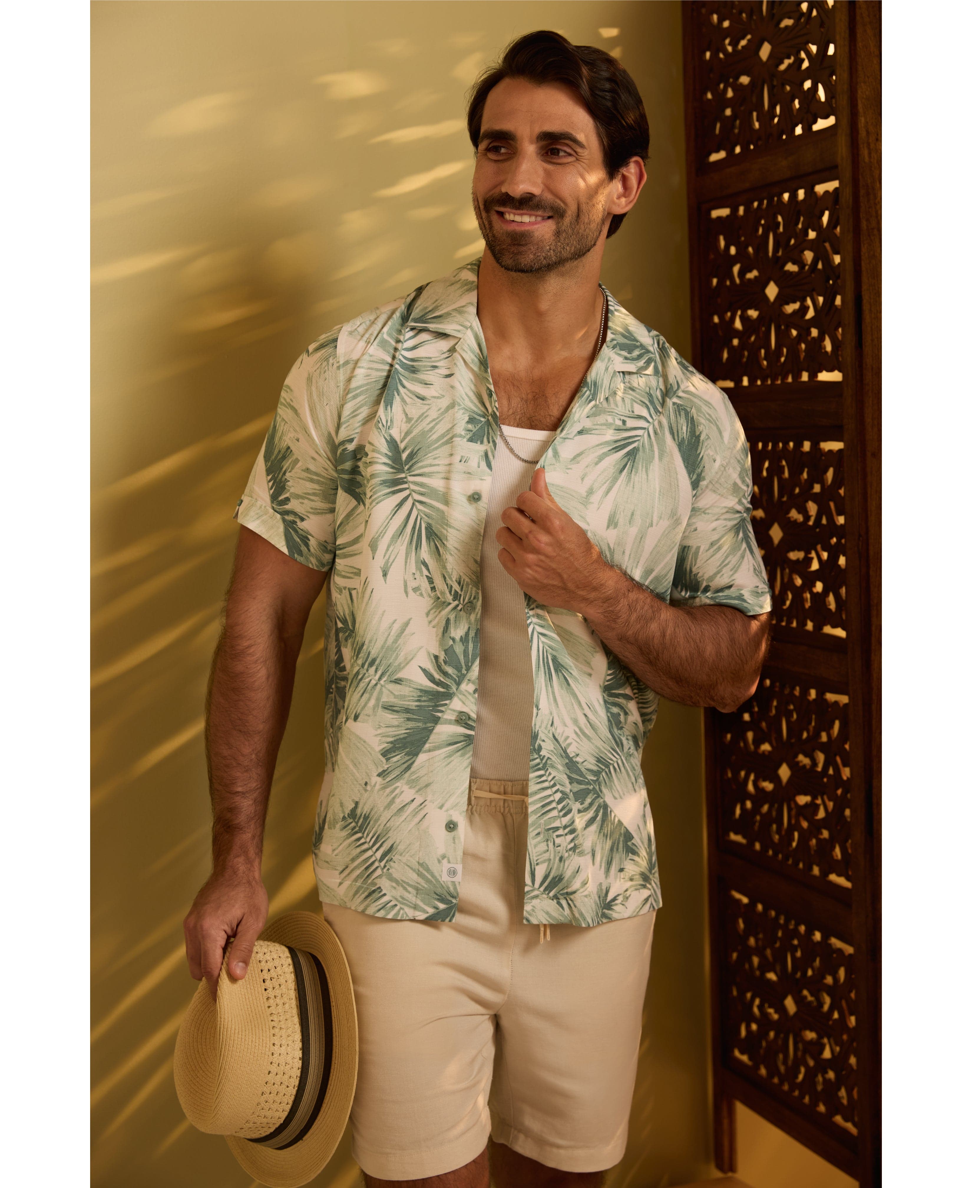 Leave Print Shirt