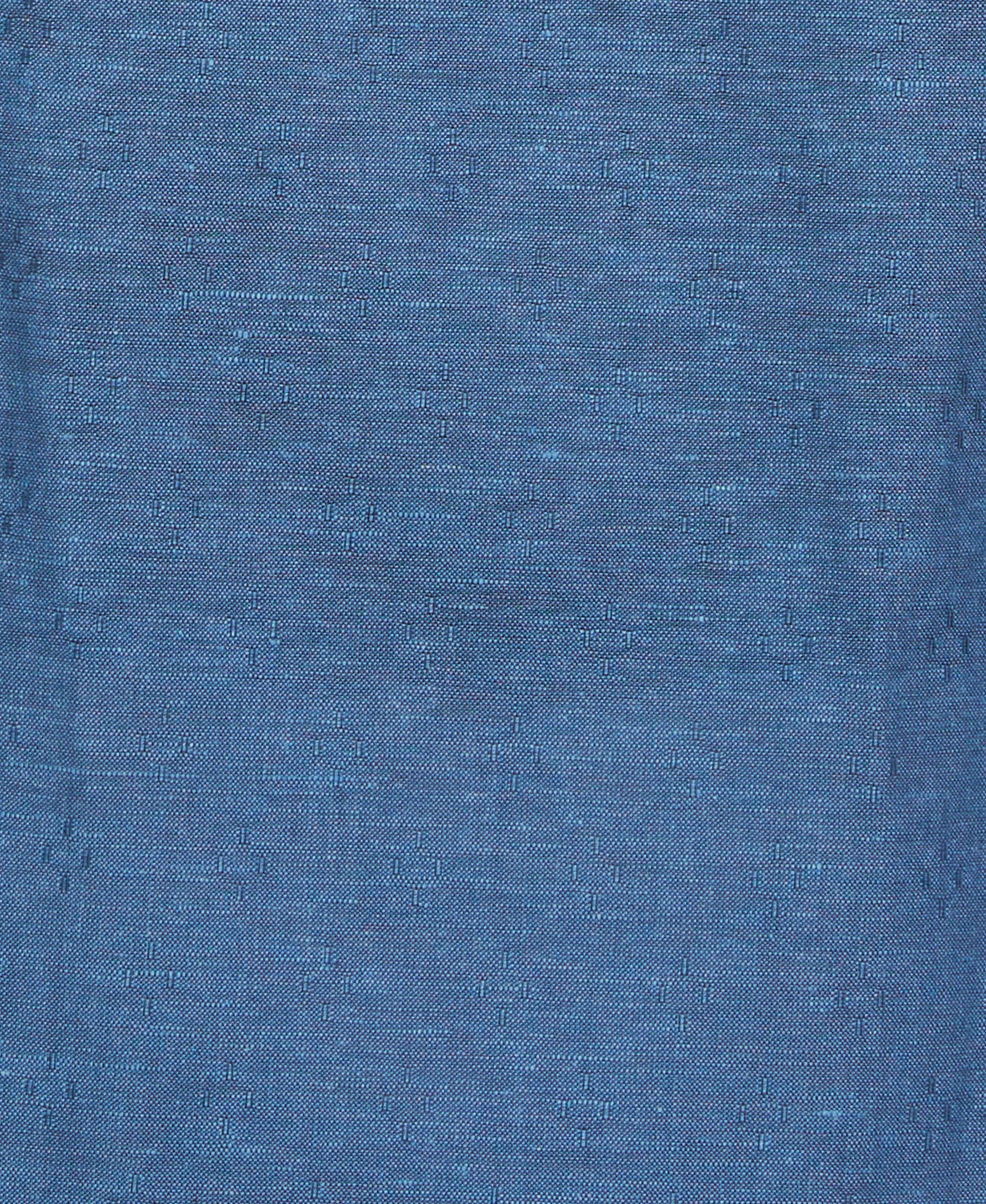 Linen Blend Dobby Camp Collar Shirt