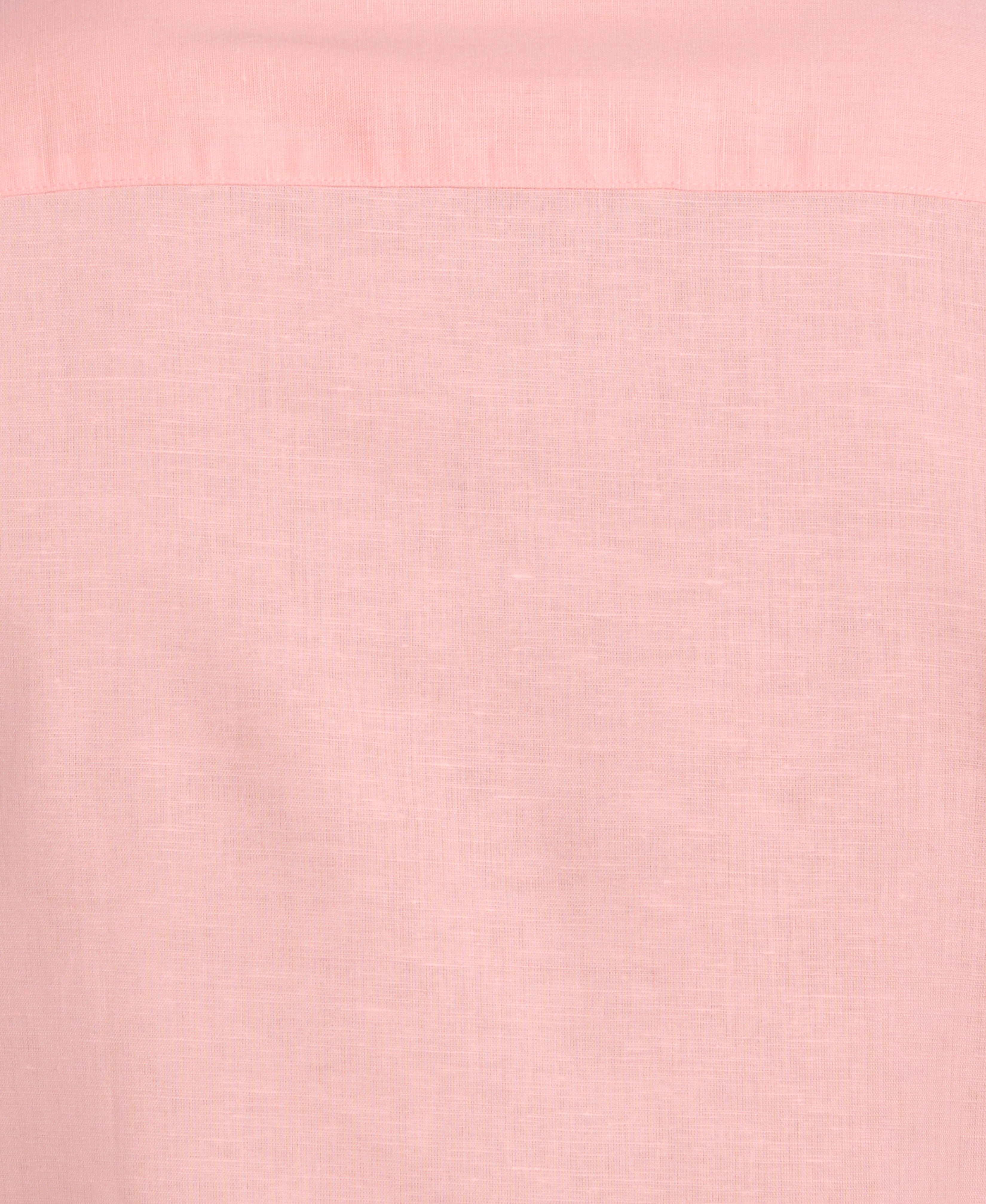 Linen Blend Embroidered Panel Shirt