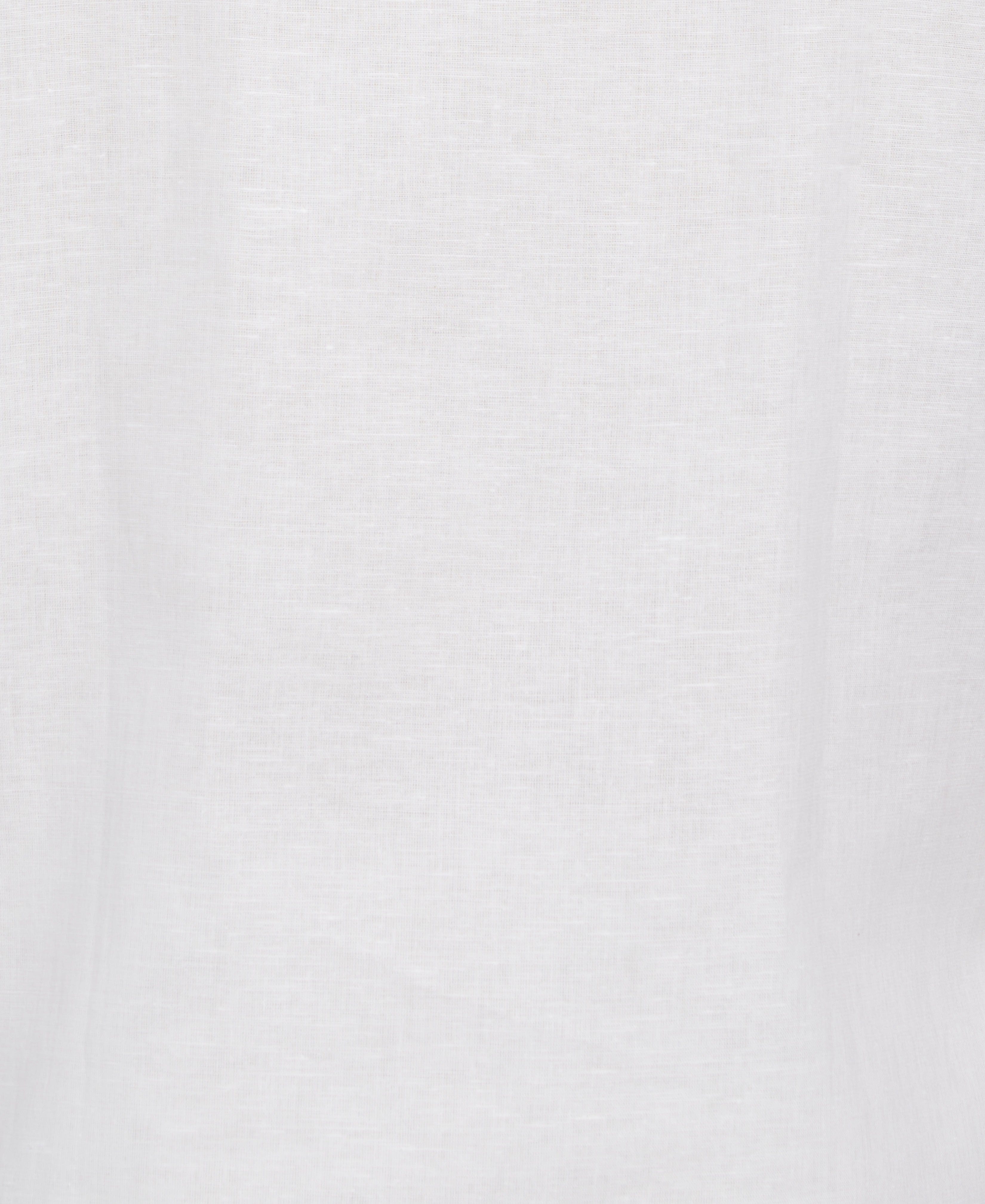 Linen Blend No-Pocket Guayabera Shirt