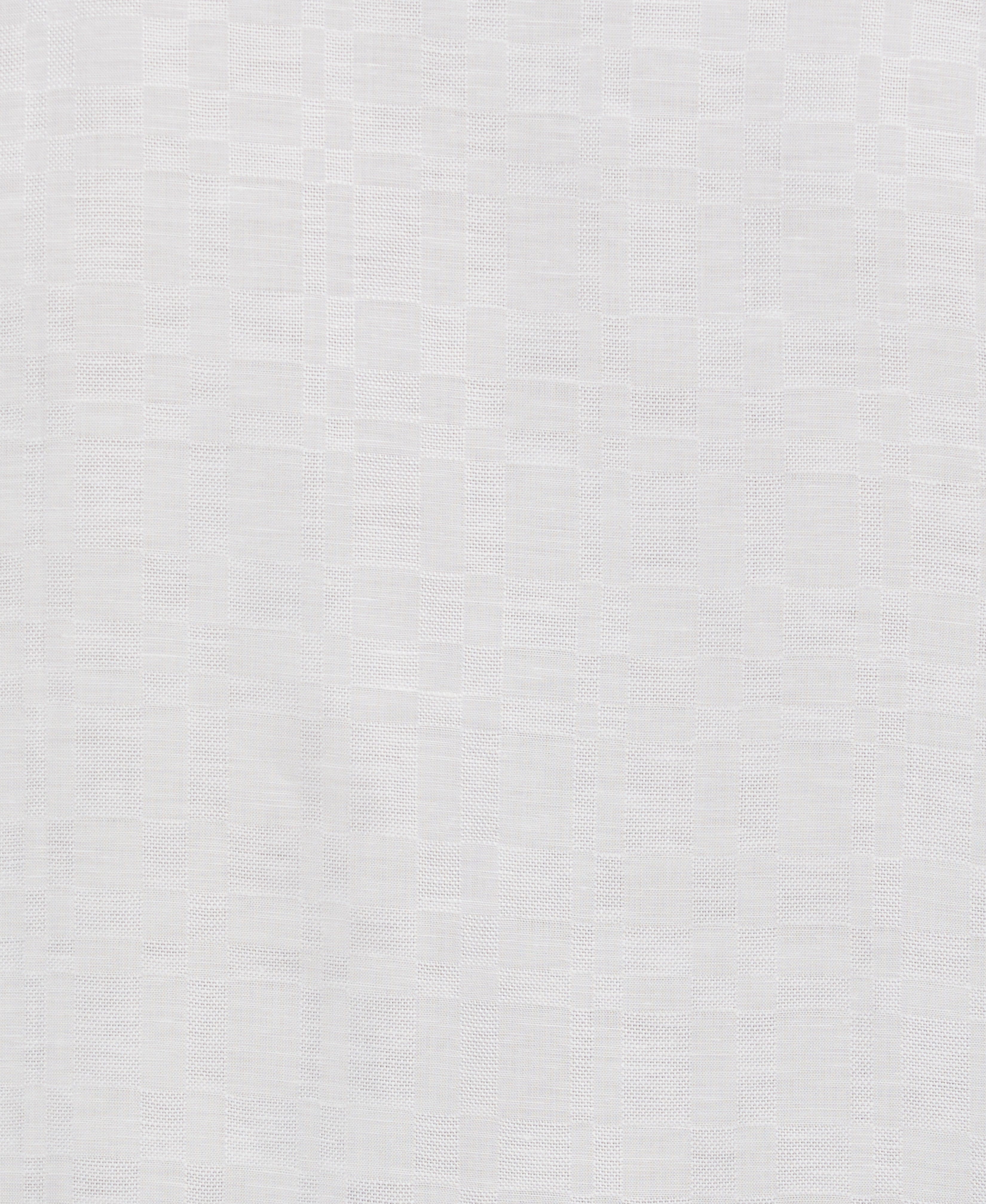 Linen Blend Plaid Dobby Shirt