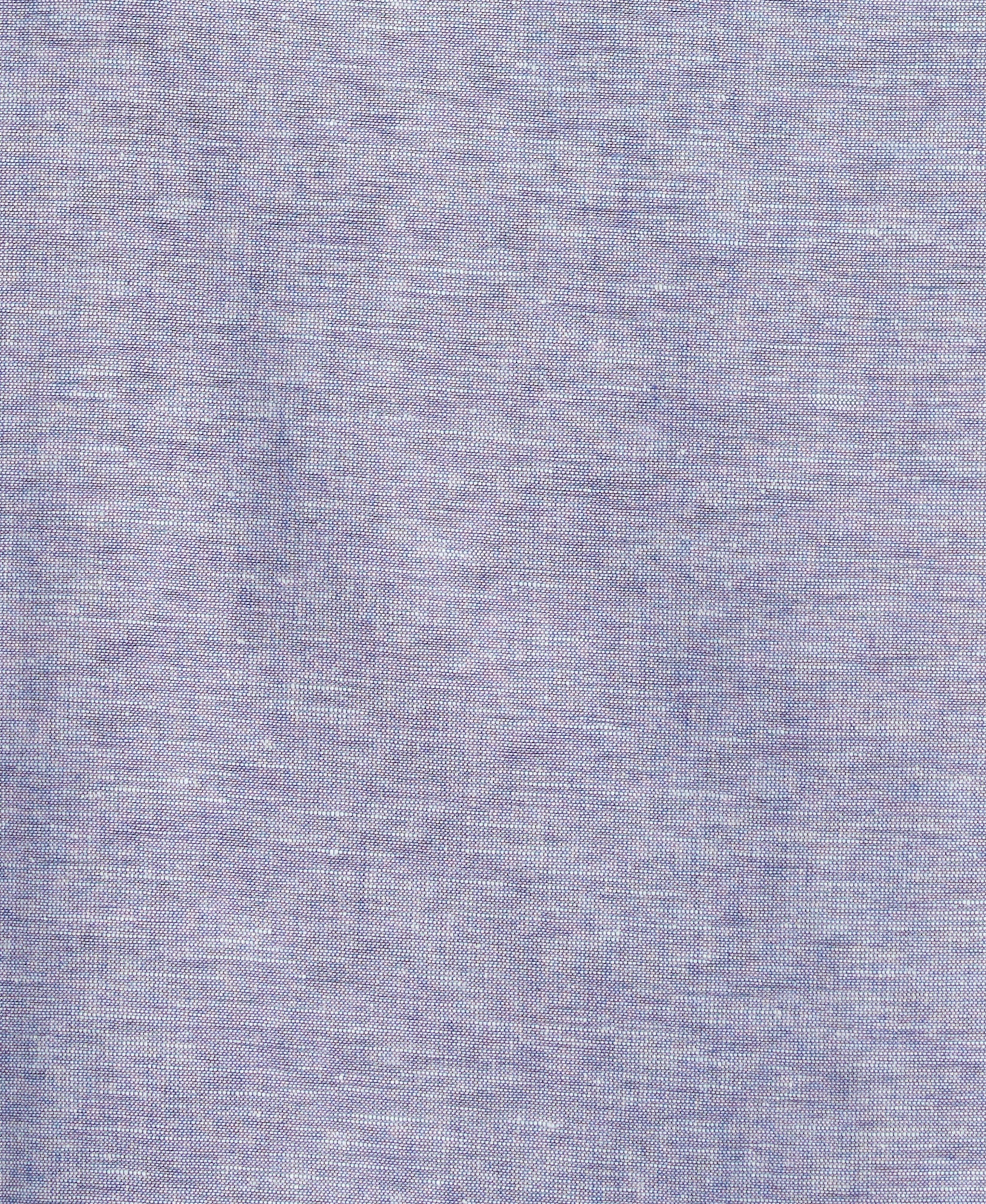 Linen Blend Textured Panel Shirt