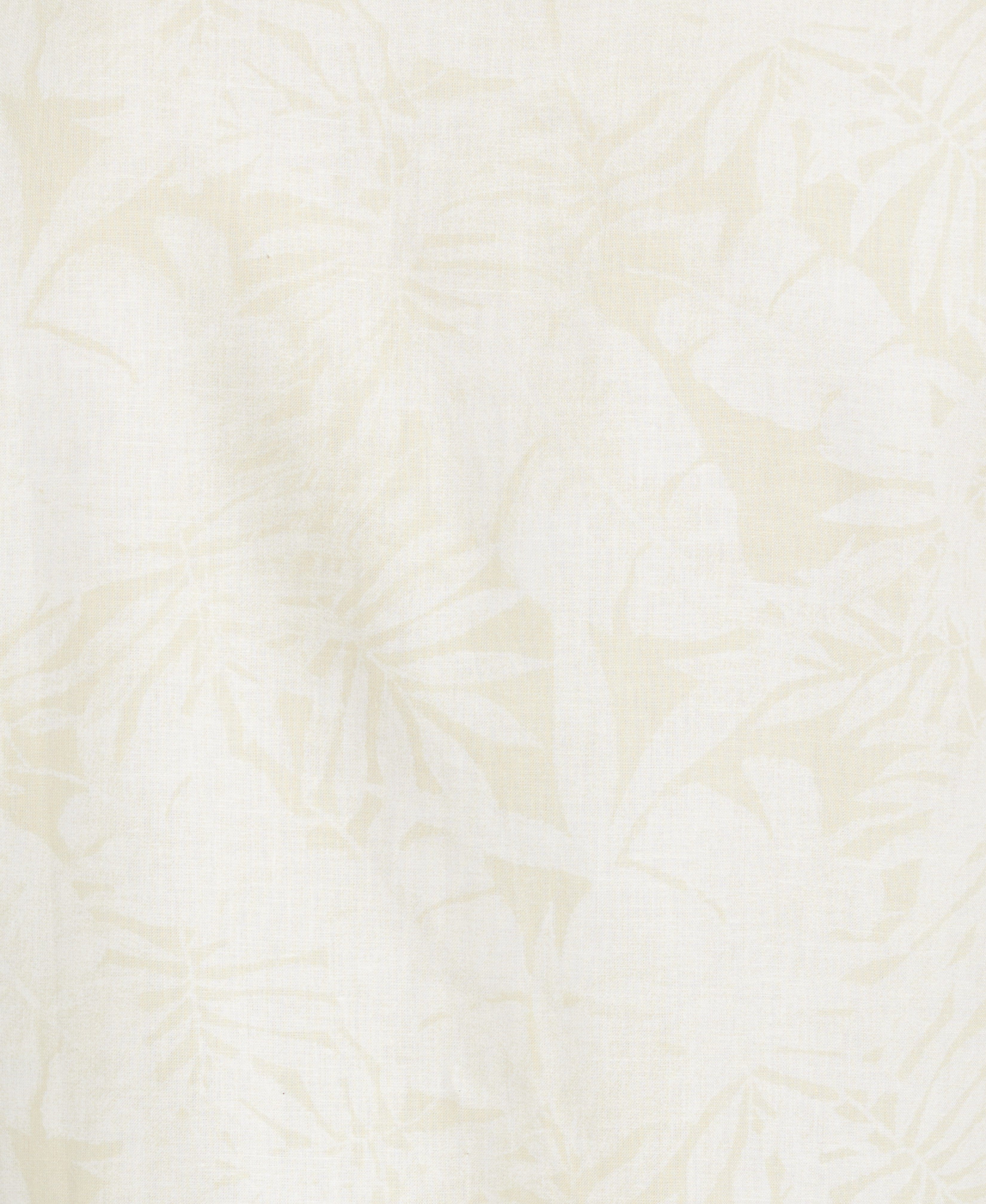 Linen Blend Tonal Multi Leaf Print Shirt
