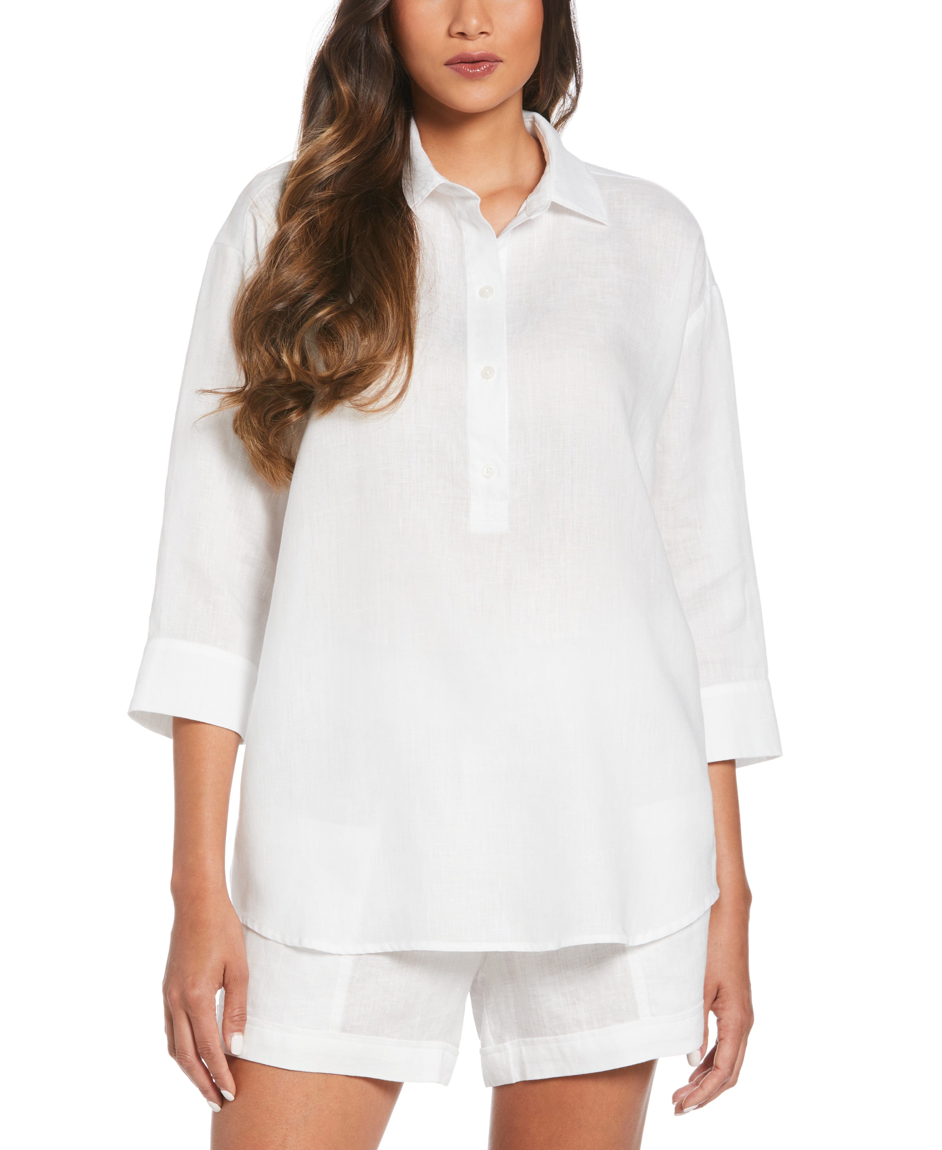 Linen Popover Shirt