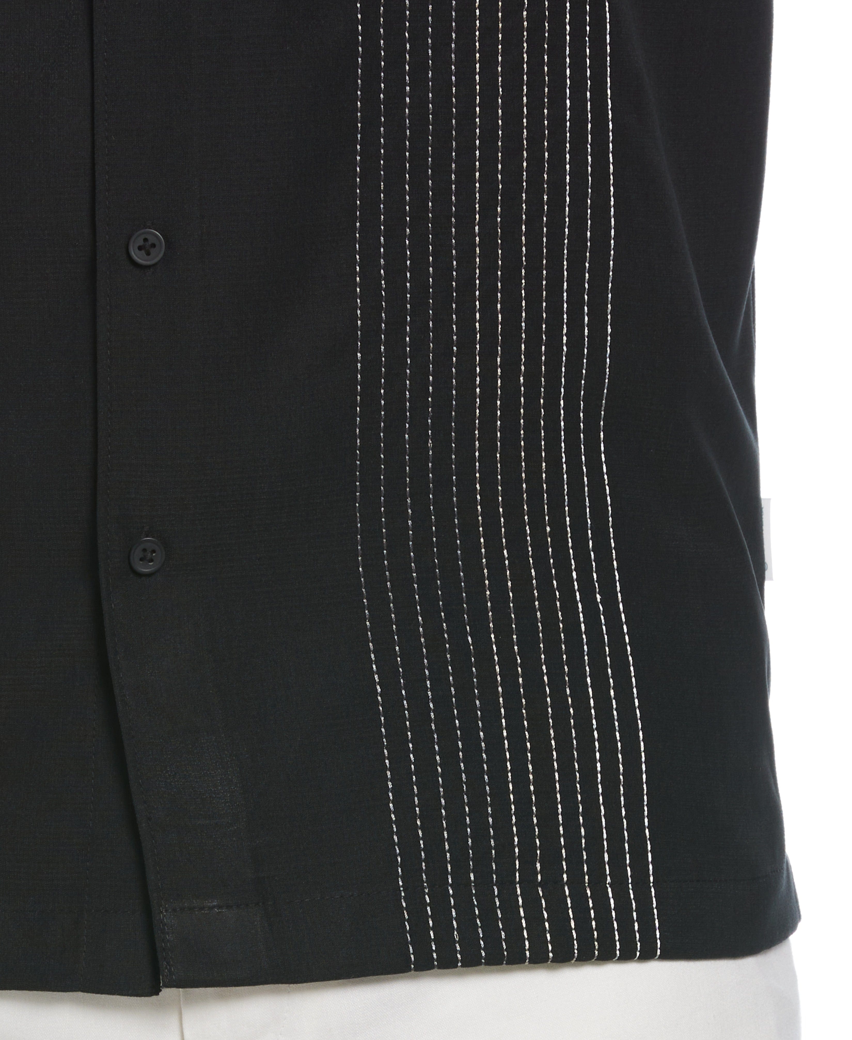 Ombre Embroidered Panel Shirt