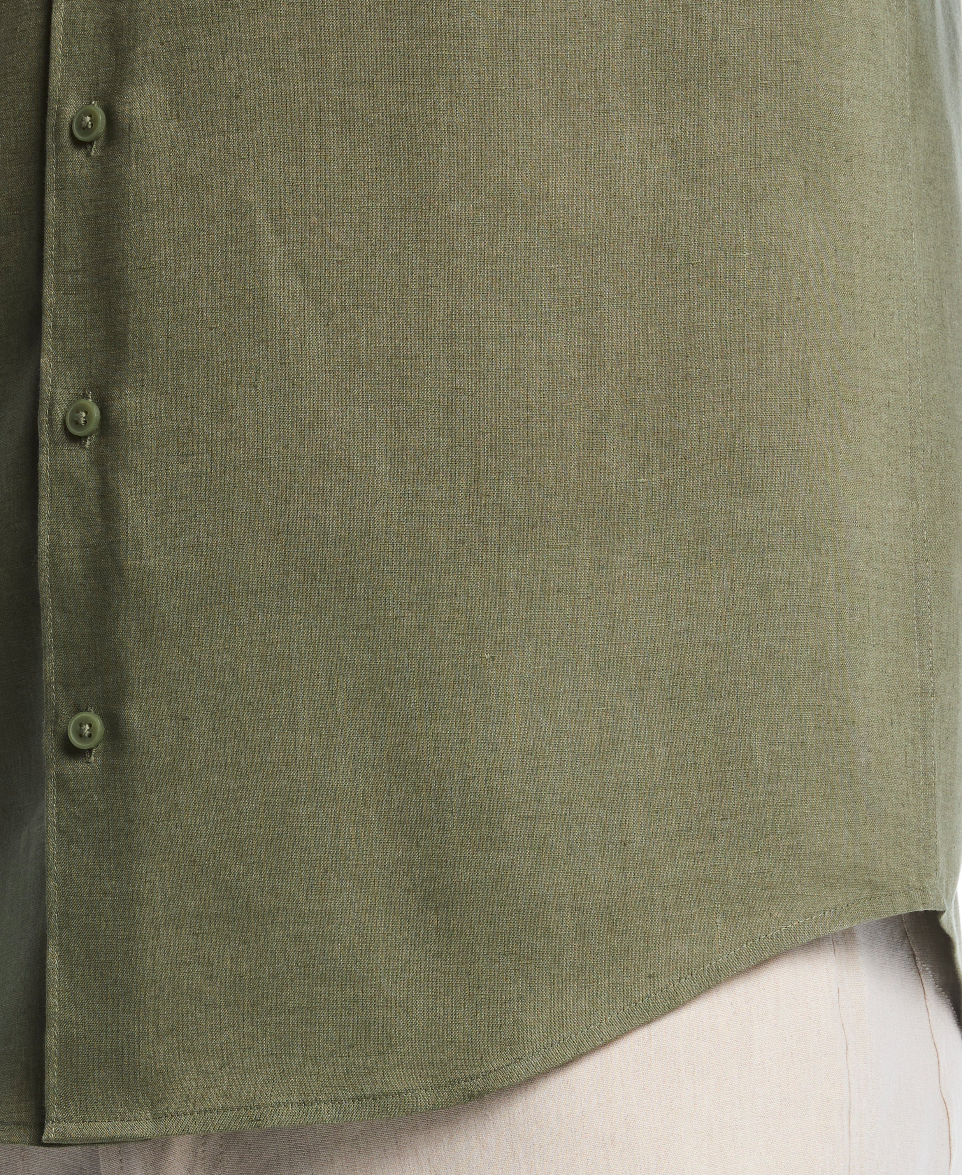 Travelselect™ Linen-Blend Rolled Sleeve Shirt