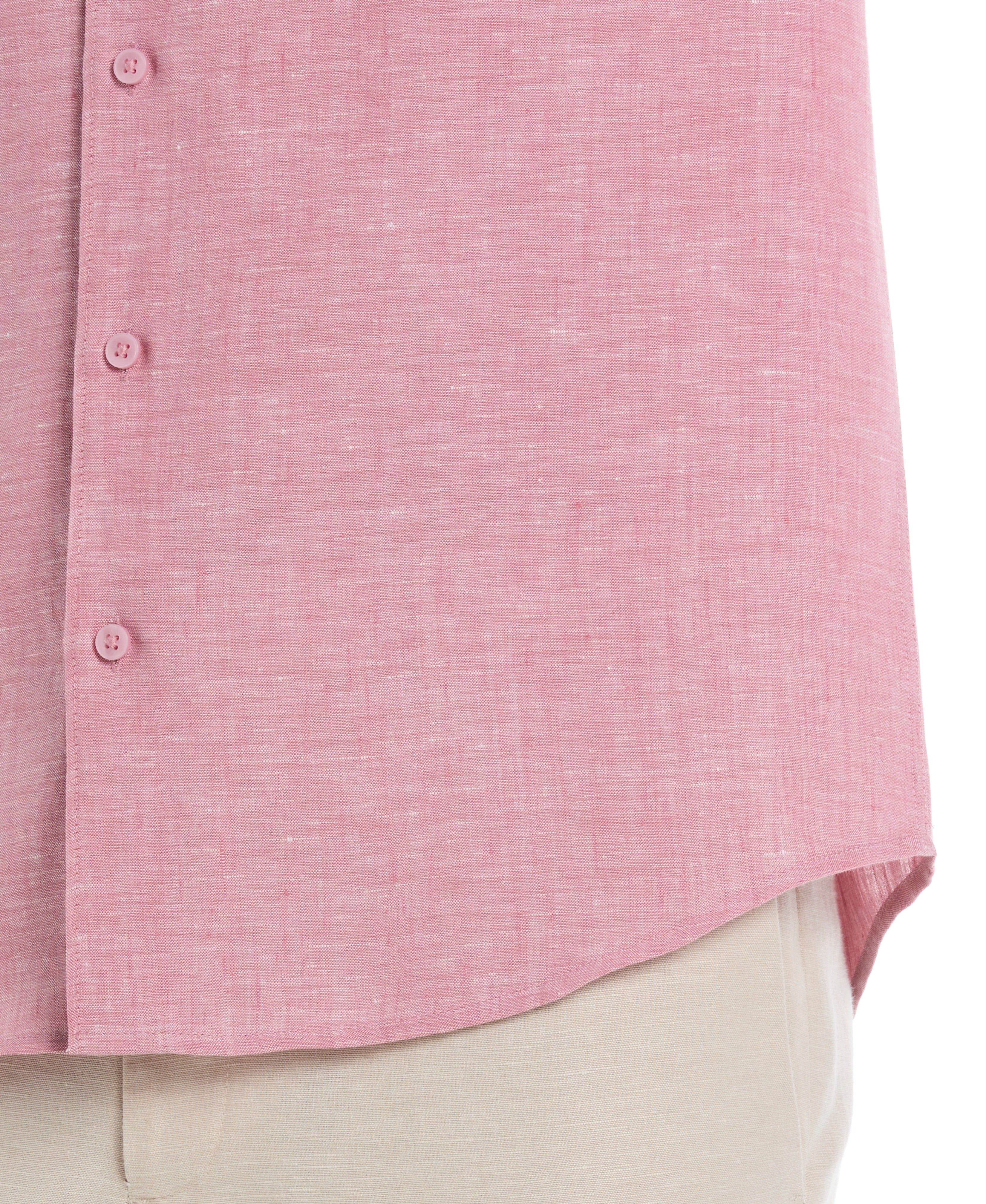 Travelselect™ Linen-Blend Rolled Sleeve Shirt
