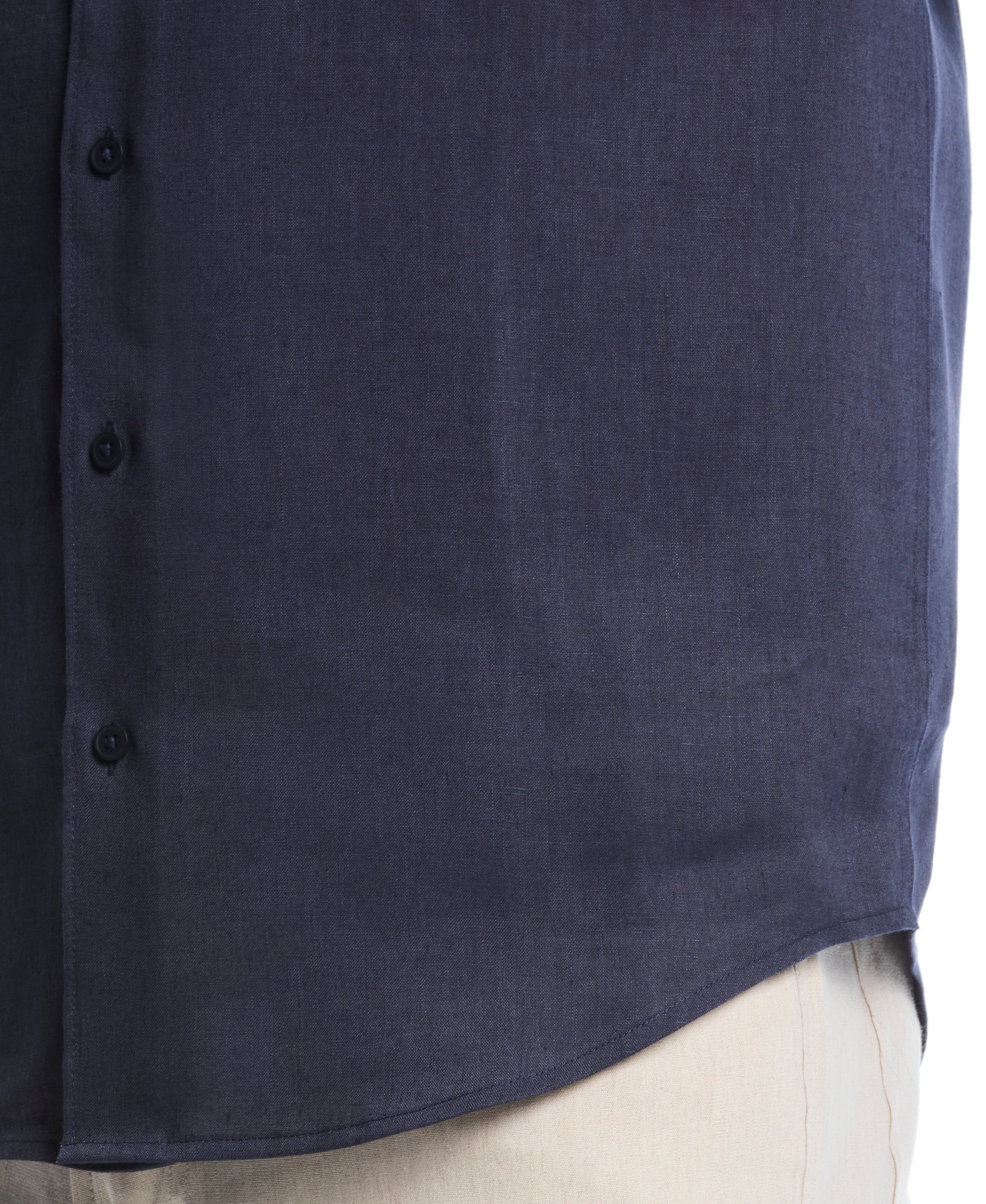 Travelselect™ Linen-Blend Rolled Sleeve Shirt