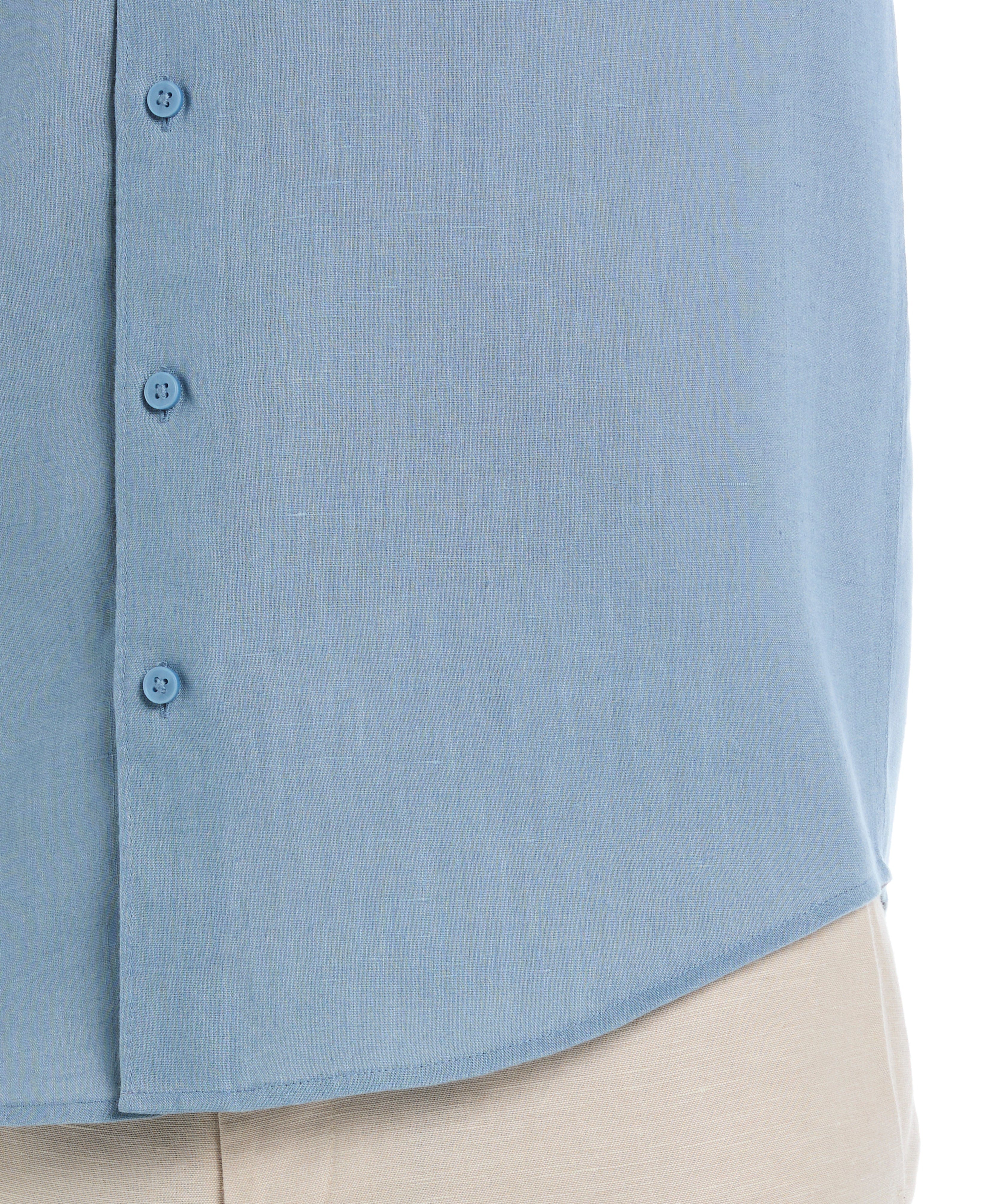 Travelselect™ Linen-Blend Rolled Sleeve Shirt