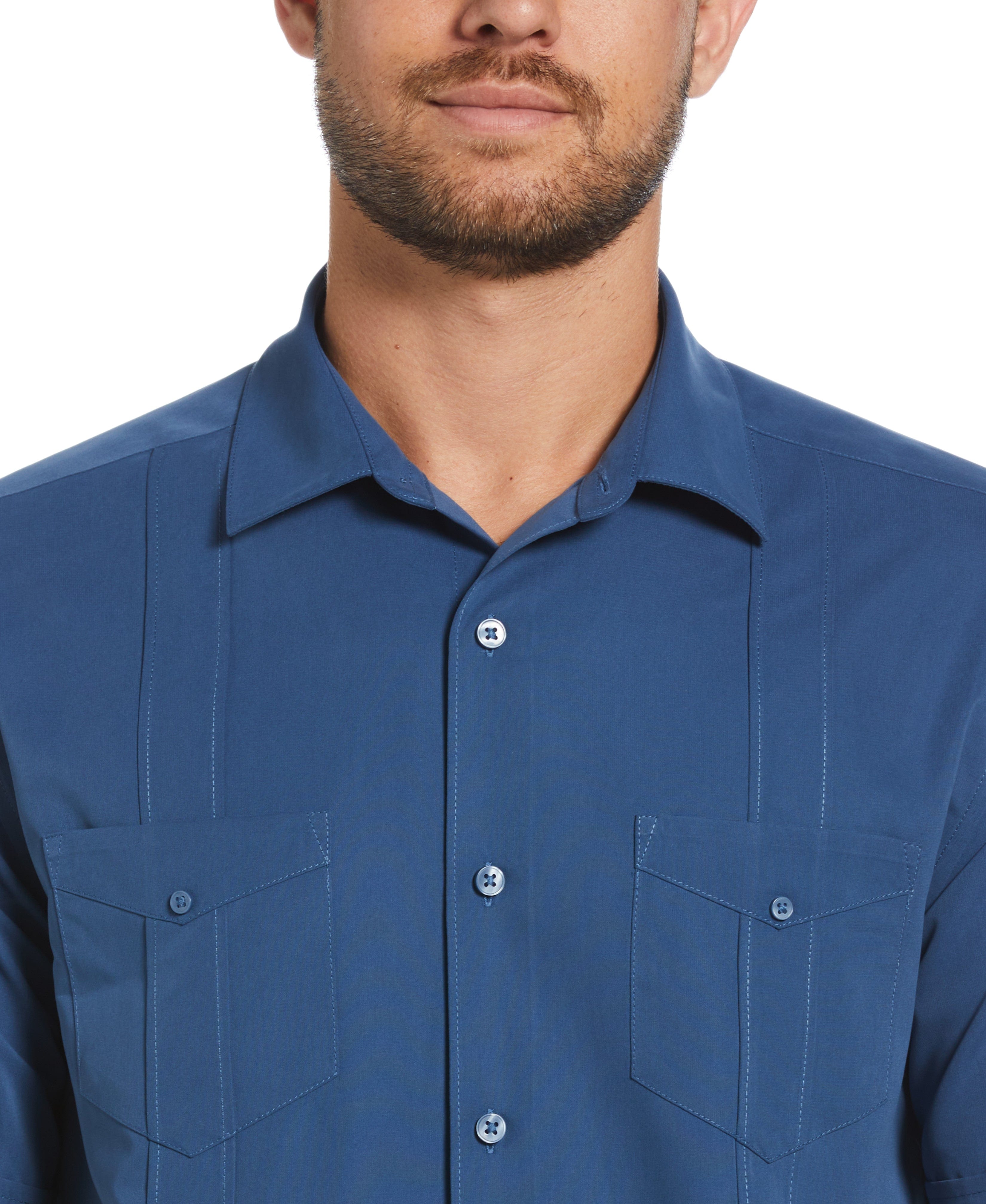 Two-Pocket Double Pintuck Shirt